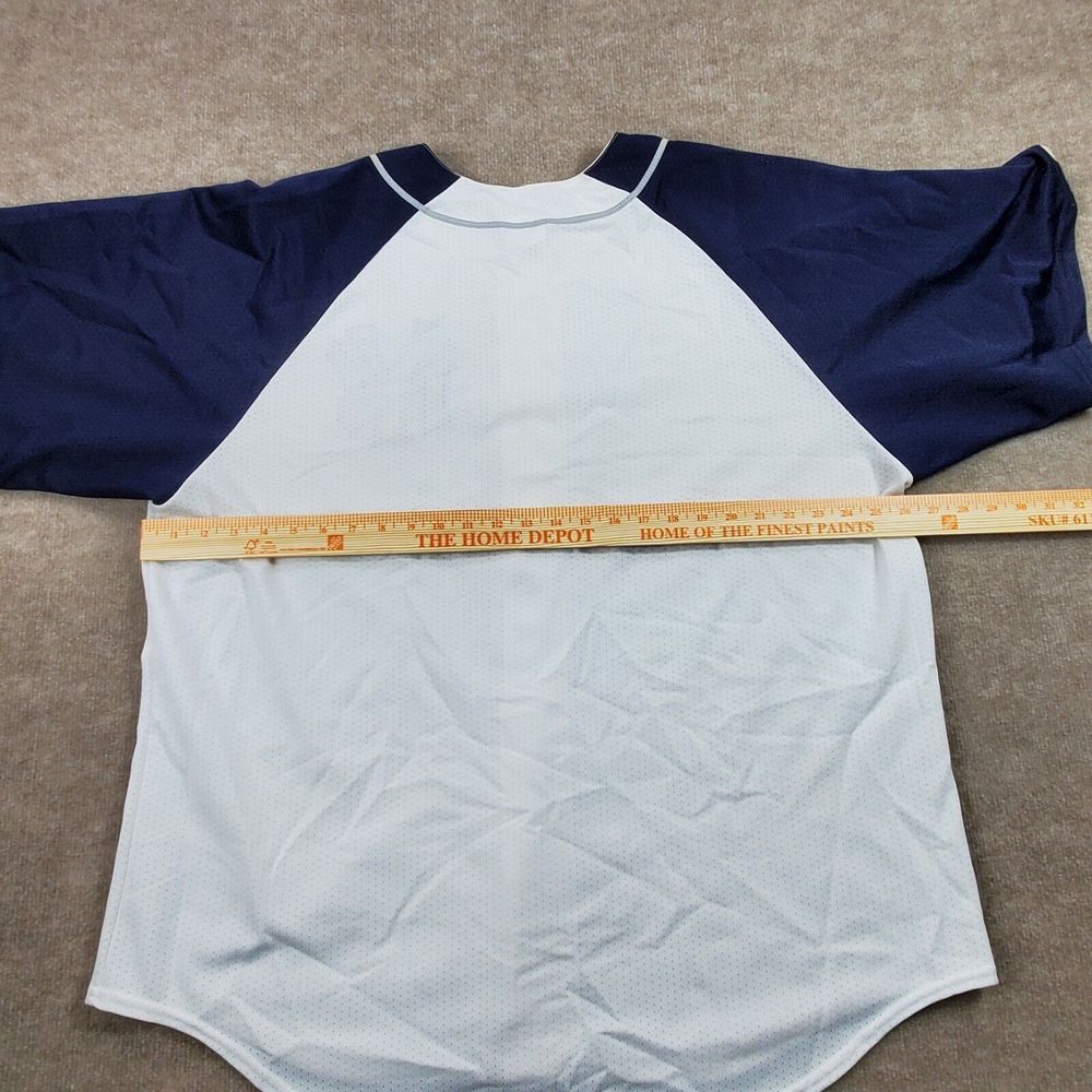 Majestic‎ New York Yankees Jersey Mens Size 2X Made in USA Baseball MLB White - Picture 8 of 10